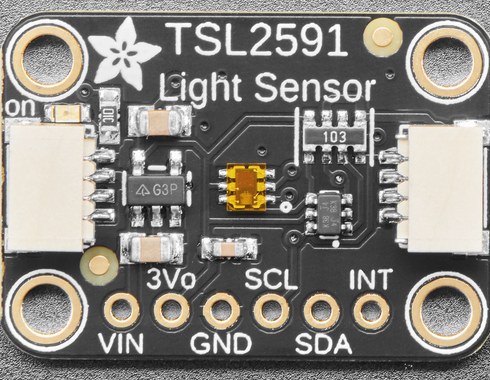 TSL2591 light sensor